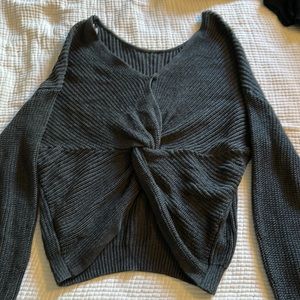 Gap open back or low front twist sweater. Free gift 🎁 with purchase.